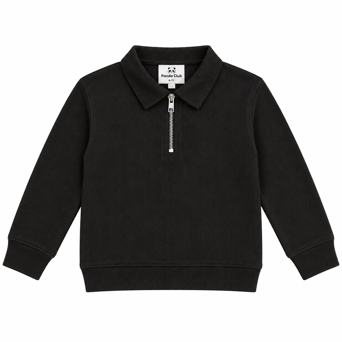 Charcoal Zipper Polo