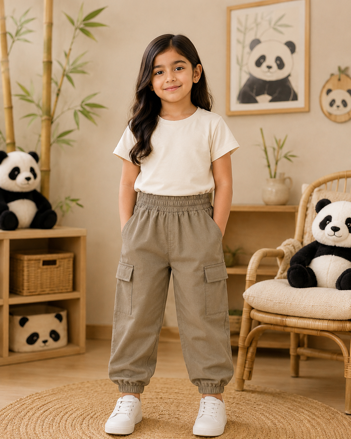 Olive Cargo Trouser