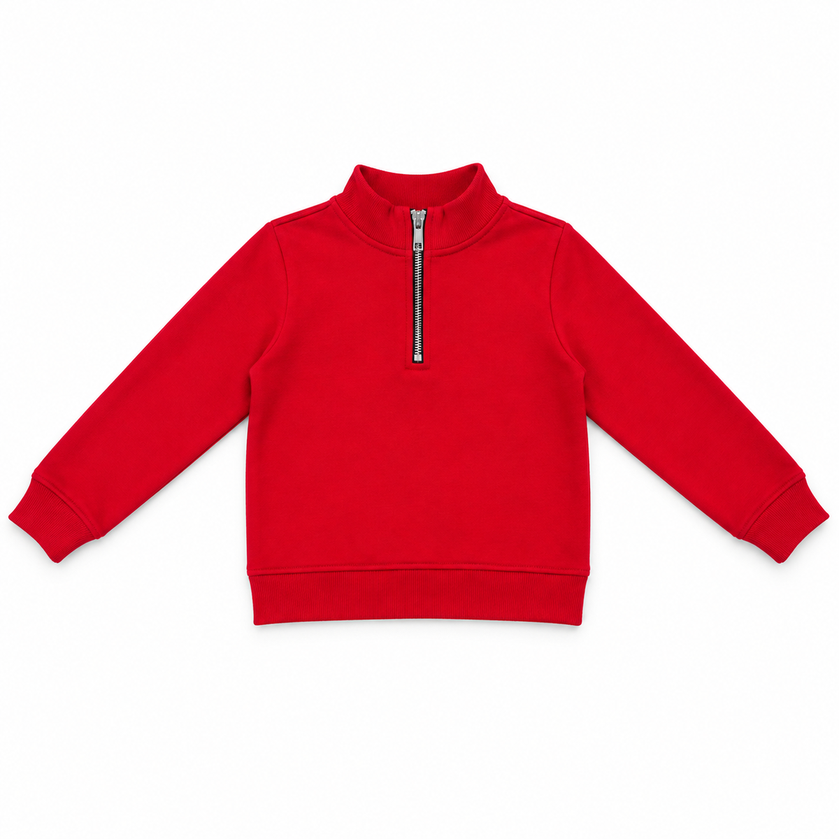 Cozy Mock Neck Fleece Red Set