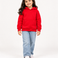 Comfy Fleece Red Hoodie