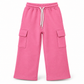 Cozy Mock Neck Fleece Pink Set