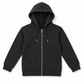Fleece Black Zipper Hoodie