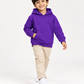 Comfy Fleece Purple Hoodie