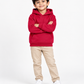 Comfy Fleece Ox Blood Hoodie