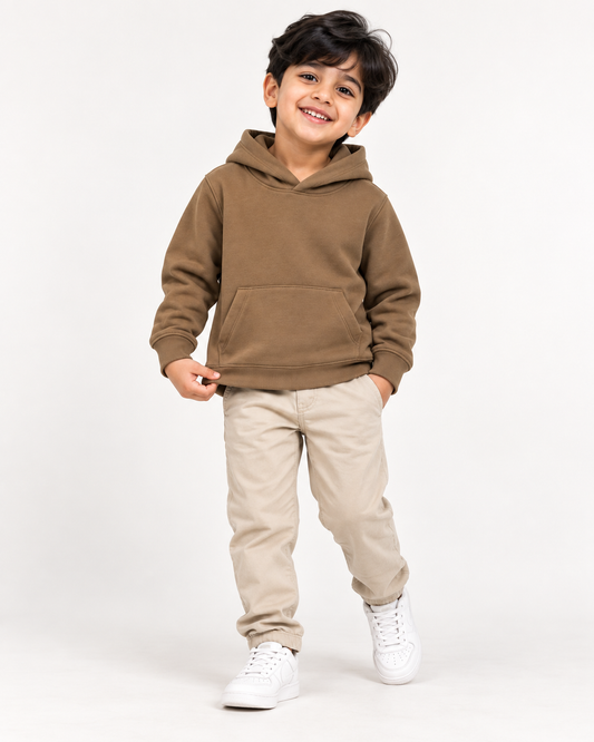 Comfy Olive Scuba Hoodie