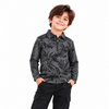 Jaquard full sleeves zipper